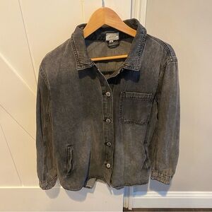NWOT Wishlist Denim Shacket